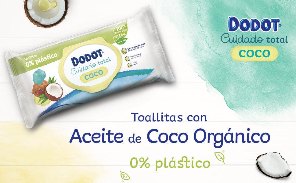 Toallitas con aceite de Coco
