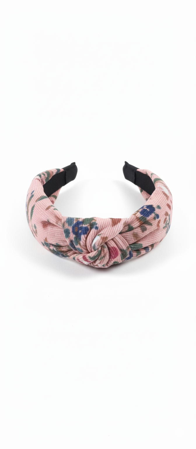 Diadema estampada floral