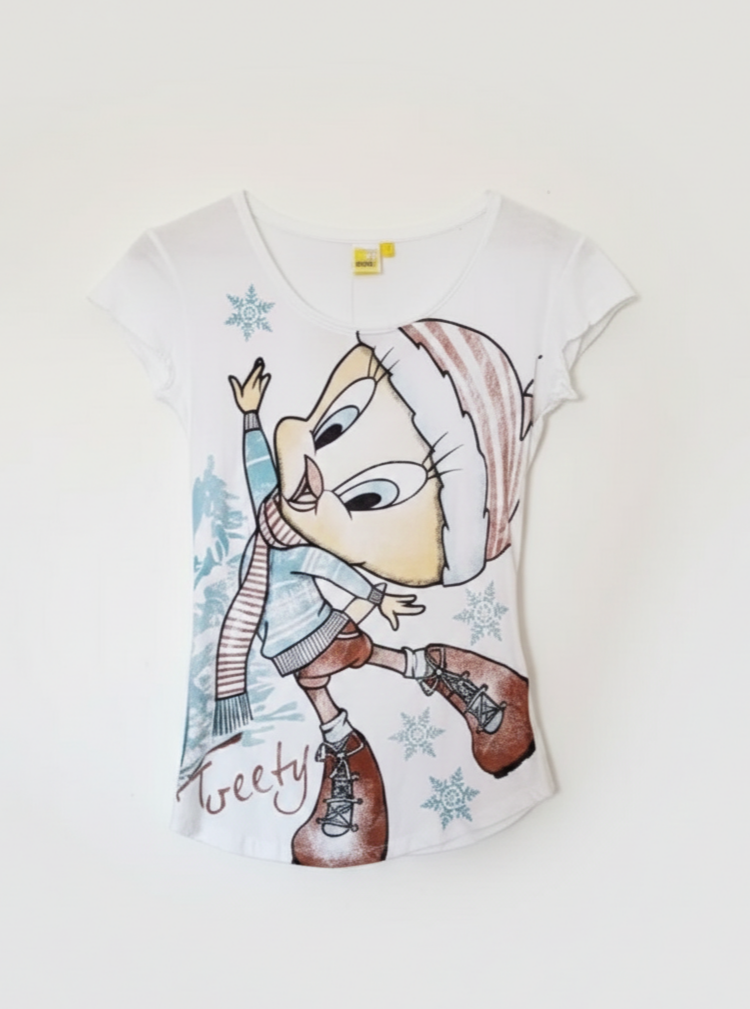 Camiseta de Piolín para Mujer - Colección Looney Tunes | Eclipse de Belleza