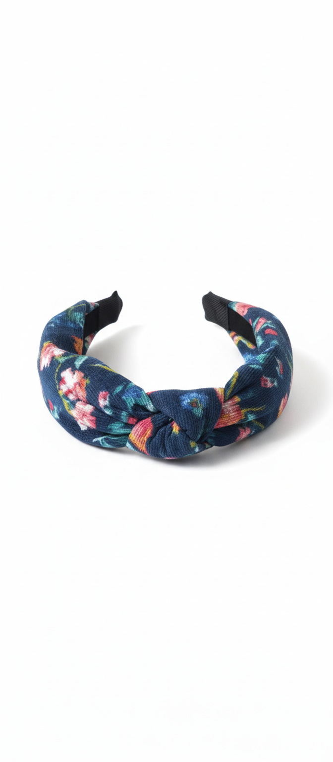 Diadema estampada floral