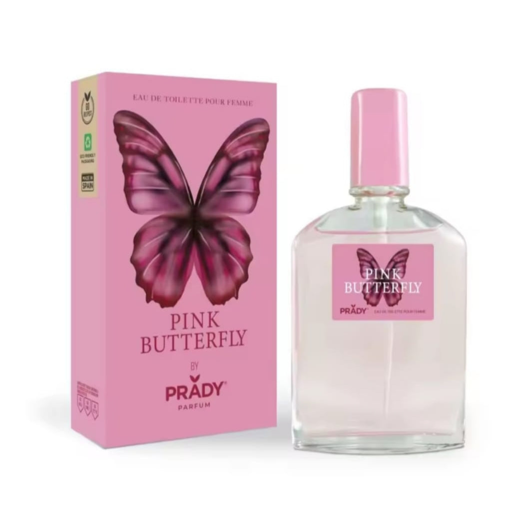 PERFUME PINK BUTTERFLY – Eau de Toilette para Mujer (100ml)