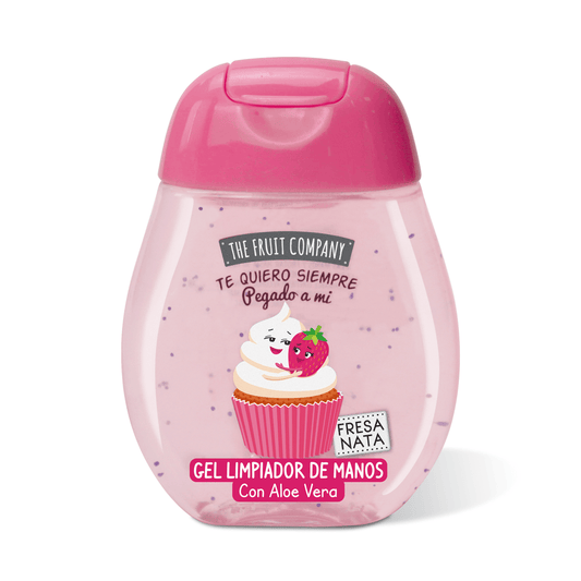 Gel Limpiador de Manos Fresa Nata