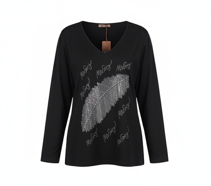 Camiseta Pluma para Mujer - Diseño Ligero y Elegante | Eclipse de Belleza