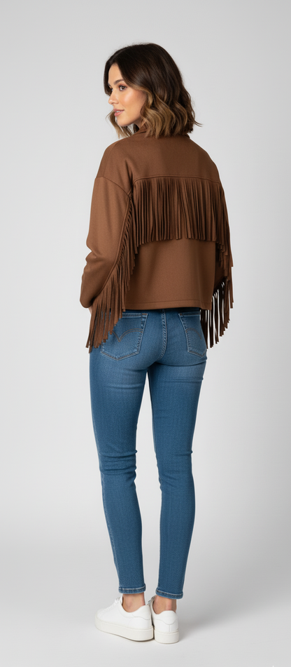 Chaqueta Flecos
