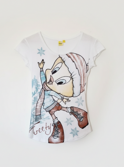 Camiseta de Piolín para Mujer - Colección Looney Tunes | Eclipse de Belleza
