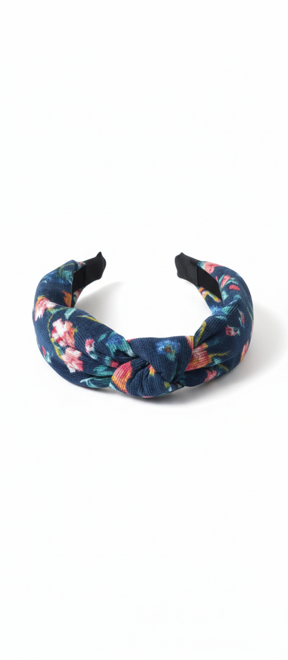 Diadema estampada floral