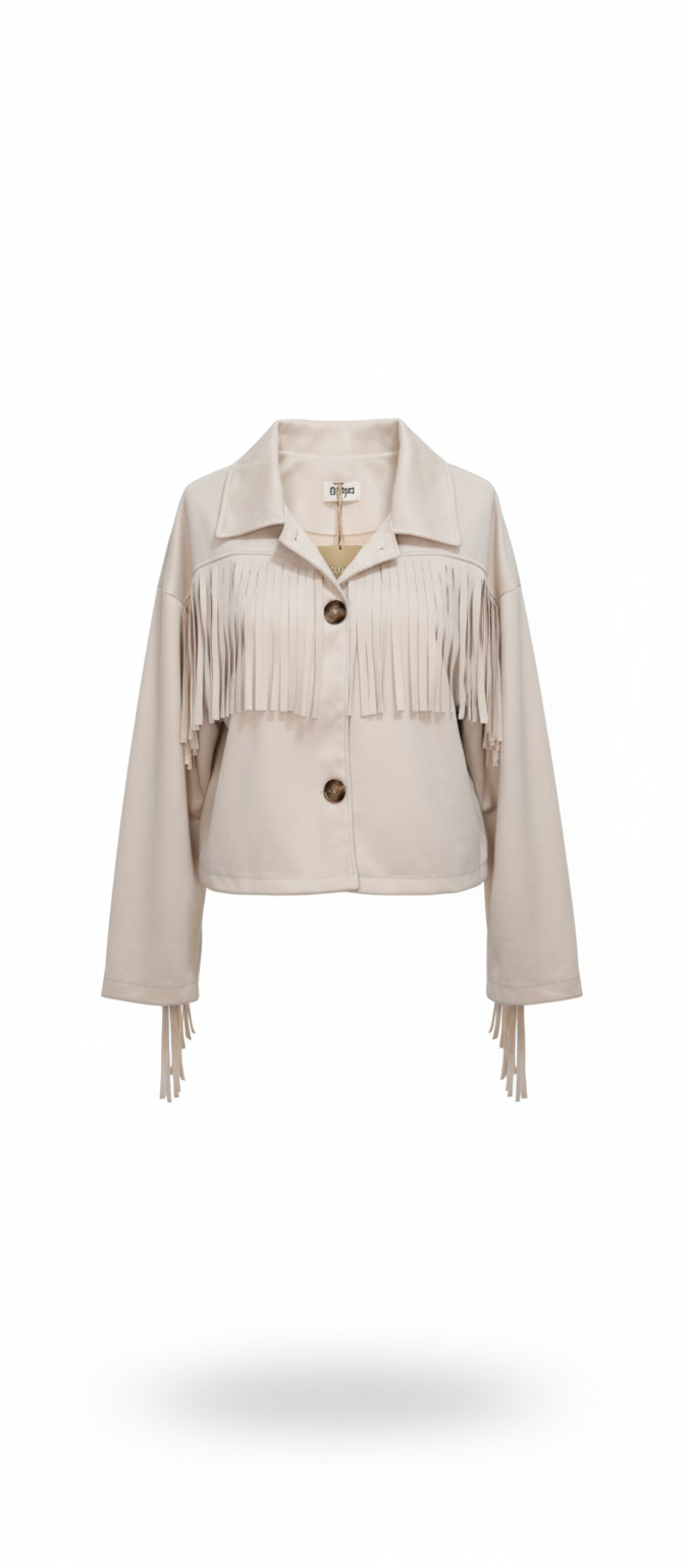 Chaqueta Flecos