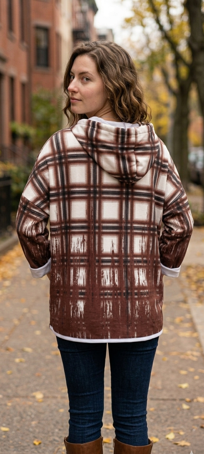 Chaqueta cuadros