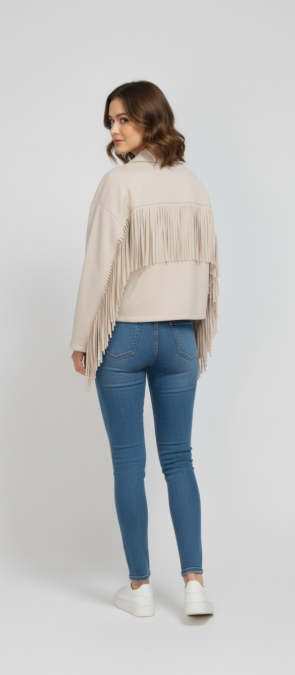 Chaqueta Flecos